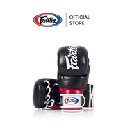 Fairtex นวมชกมวย FGV18 Super Sparring นวมมวย MMA หนังไมโครไฟเบอร์ ดีไซน์พิเศษ Alistair Overeem ปกป้อ
