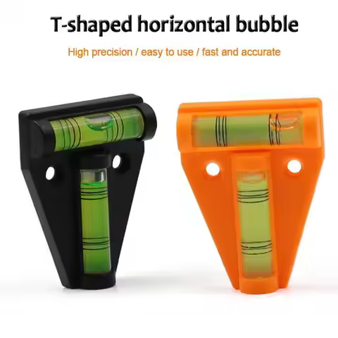 1pc Mini T Type Spirit Level Measurement Instrument Triangular Level T-type calibrator Spirit Bubble