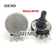 Metal RV28P Potentiometer B102 B103 B104 B333 B471 B472 B502 Potentiometer Metal Shell 3Pin Commonly
