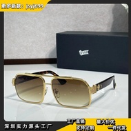 Crow's Square Sunglasses Trendy Men European American ins Same Style Fashion Metal Sunglasses Women 