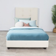 LOFT Living BEKKER single size divan bed frame- Beige