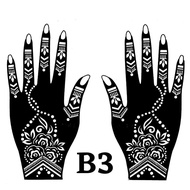 Sticker inai / Sticker Henna / Henna Stencil / Mehndi Stencil NEW DESIGN