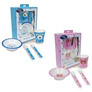 Baby Safe Meal Set 4 Pcs Baby Eating Utensils - Children's Eating Set FS64