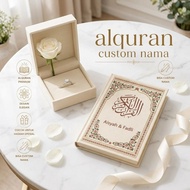 Custom Quran Name A5 - Durable Paper, Word Translation, Color Tajweed