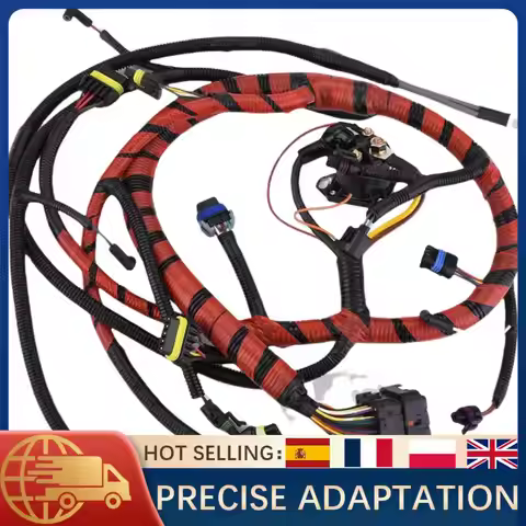 For Ford F250 F350 F-Super Duty 1994-1996 7.3L Turbo Diesel Engine Wiring Harness Assembly F6TZ-9A45