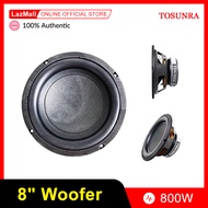 Tosunra Speaker BASS-801 Subwoofer d8 8 Inches 800W 4 Ohm Woofer Instrumental Speaker for Car Motorc