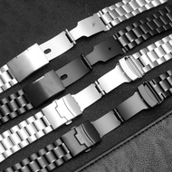 Stainless steel watchband For G-SHOCK GST-B200 GST-B200D Series men'swatch strap 24*16mm lug end silver black bracelet BAND