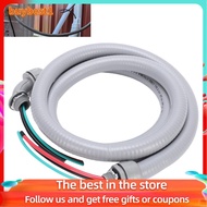 Buybest1 Pssopp Power Whips Assembly  6 Ft Nonmetallic Liquid Tight Wire Electrical AC Whip Kit for 