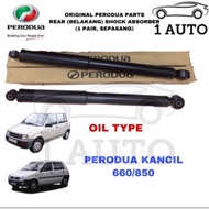 ORIGINAL PERODUA SHOCK ABSORBER for PERODUA KANCIL (1 PAIR, REAR, BELAKANG)