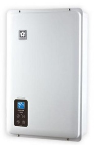 櫻花 - H120RFLT 12公升 背出排氣 煤氣恆溫熱水爐 (白色)