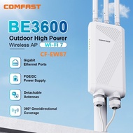 COMFAST BE3600 WIFI7 Outdoor AP Router 2.4G/5.8G Dual Dand Long Range signal Extender Amplifie wirel