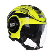 AGV FLUID SOHO YELLOW FLUO BLACK ORIGINAL EURO FIT SIZE RIDING GEAR