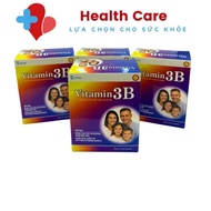 Vitamin 3B Ganoderma Extract - Nerve and Muscle Support Pills, B Vitamin Supplement - Box of 60 Pill