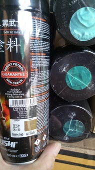 Pilok Pilox Samurai Kurobushi cat semprot samurai Hitam Samurai Hitam Doff Dop Merah Putih Clear Pe