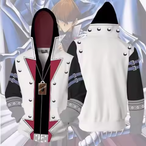 2025 aaa Anime Duel Monsters YU GI OH Cosplay Costume Yugi Muto ATEM Seto Kaiba Jaden Yuki Unisex 3D