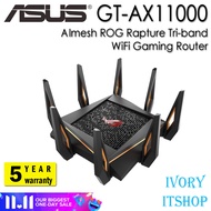 ASUS GT-AX11000 AImesh ROG Rapture Tri-band WiFi AX11000 Gaming Router ดำ One