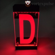 VORTEXPULSE RGB Color Address Light, IP55 Waterproof Remote Controller Solar Powered House Number Si