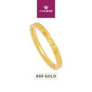 HABIB 999/24K Yellow Gold Ring 9200019Y