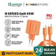 UGREEN GaN N Series Charger Head For iphone 17 Series Fast Charging 45w UGREEN Charger