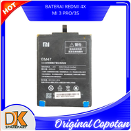Baterai Xiaomi Redmi 4x Mi3 pro /3s BM47 Original copotan