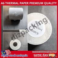 A6 Thermal Sticker Roll Thermal Label Sticker FOLD 100mm*150mm Thermal Airway Bill Courier Bag Shipping Label[DIZPACKING