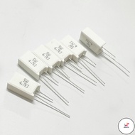 WOW 1pcs 5W 0.02R 0.05R 0.1R 0.15R 0.22R 0.33R 0.47R 0.5R 0.68R 0.82R 1R 1.2R 1.5R 1.8R 2R 2.2R 2.7R