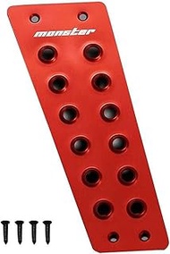 MONSTER SPORT 841522-4800M Foot Rest Cover, Red Anodized Aluminum for Swift Sports/Swift/Swift [RSt]