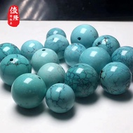 Natural Raw Ore Turquoise Loose Beads Top Beads Waist Beads Disciple Beads Net Flower Single Beads A