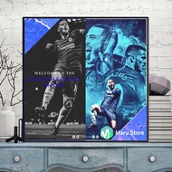 Painting of Football Player Chelsea Eden Hazard Room Decoration