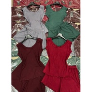 (ST77) zip elastic Set Sleeveless, soft and cool elastic bozip elastic available in sizes 50-75kg