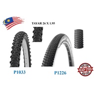 Tayar basikal MTB (26 x 1.95///26x2.125)P1033 P1226 Bicycle Tyre 26"