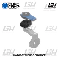 Quad Lock Phone Holder Motorcycle USB Charger