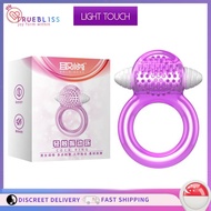 SG Seller Vibrates Cock Ring to Maintain Erection Penis Ring to Stimulate Sexual Desire Soft Silicone Adult Sex Toy