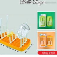 HIJAU Baby Bottle Drying Rack / Bottle Dryer / Bottle Rack Green / Orange 6K9 YD Latest