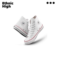 Ventela Ethnic High Shoes - White