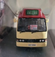 Best Choose 1:76 Toyota Coaster 懷舊公共小巴十六座位 (紅色小巴) 模型