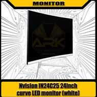 Nvision IN24C25 24" curve LED monitor (white)