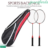 JENNIFERDZ Badminton Racket Bag, Oxford Cloth Adjustable Strap Shuttlecock Bag, Tennis Case Bags Racket Cover Racket Organizing Lightweight Squash