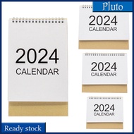 NEW Desk Calendar 2024 Standing Flip Calendar Thick Paper Year Standing Desk Calendar 2024 For Home Office School