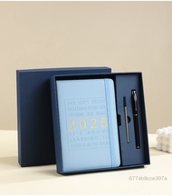 2025 Daily Planner Notebook นัดหมายรายวัน Book Planner สำหรับของขวัญวันเกิดของขวัญปีใหม่ JS-024-TH
