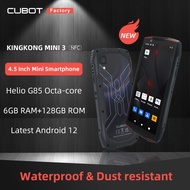 【Official shop】Cubot KingKong MINI 3, 4.5 inch Mini Smartphone, Helio G85 Octa-Core, 6GB+128GB, Dual SIM,NFC, Waterproof Rugged Phone