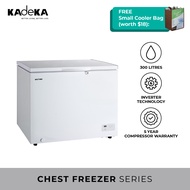 [PRE-ORDER] KADEKA I-Series KCF-300I One Door Chest Freezer (300 litres) - by mid April