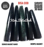 Aksesoris Batu Giok Hitam Black Jade Original Asli Aceh