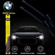 (1 Pair) Brand BMW Wiper BMW 1 2 3 4 5 6 7 8 / M 2 3 5 6 / X1 3 5 6 / X5M X6M /MINI Premium Boneless
