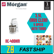 MORGAN STAND MIXER 400W STAINLESS STELL BOWL MSM-NC400HM
