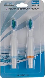 Jetpik Sonic Toothbrush tip, General use, (2) Pack