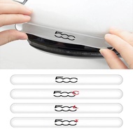 Car Door Edge Handle Anti-collision Strip For Fiat 500 500C 2012 500X 500L Abarth 695 Handle Protect
