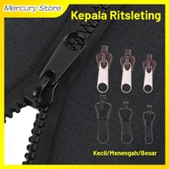 Large/Medium/Small Replacement Zipper Head Puller Universal Accessories Jacket Bag Black Coffee Zipp