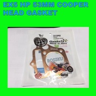 EX5 HP HEAD GASKET COOPER 53MM NP EX5 HP HEAD GASKET COPPER 53 MM APPLE EX5 HI POWER HEAD GASKET 53M