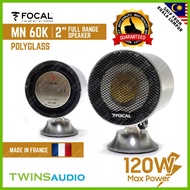FOCAL Tweeter Speaker MN 60K Full Range 2"Tweeter Speakers 120 watt